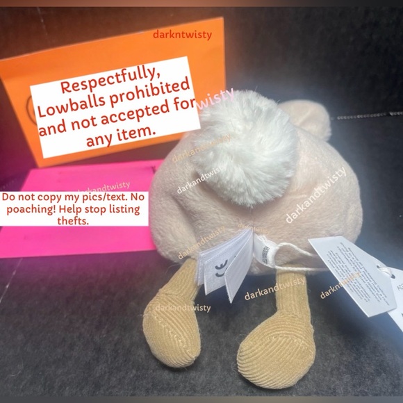 ORIGINAL OWNER BNWT JELLYCAT AMUSEABEAN BUNNY AUTH RECEIPT NEVER SECONDHAND! - Picture 8 of 13